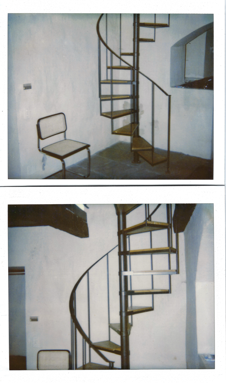Wendeltreppe im Haus